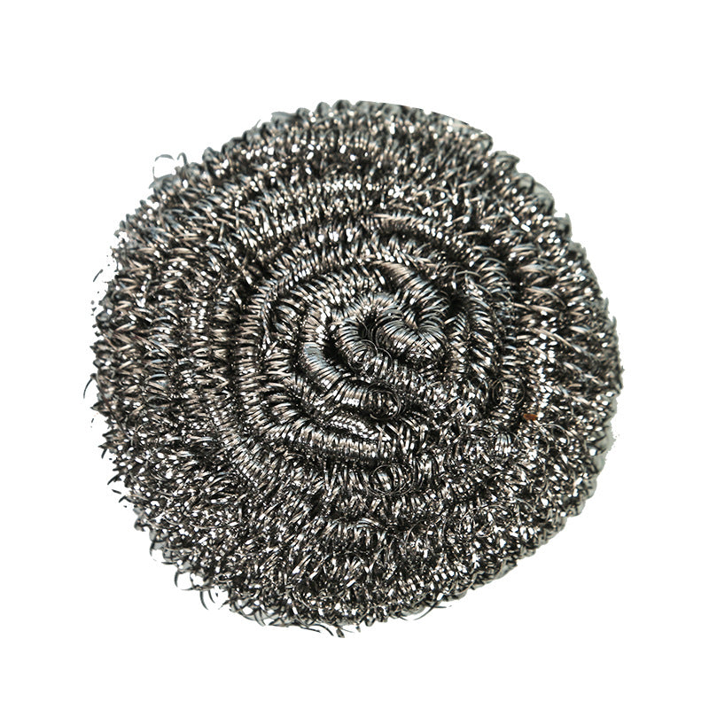 Supermarket Supply Steel Wire Ball Kitchen Cleaning Household Cleaning Ball Stainless Steel Pot Brush Dishwashing Brush Spot Drop Shipping